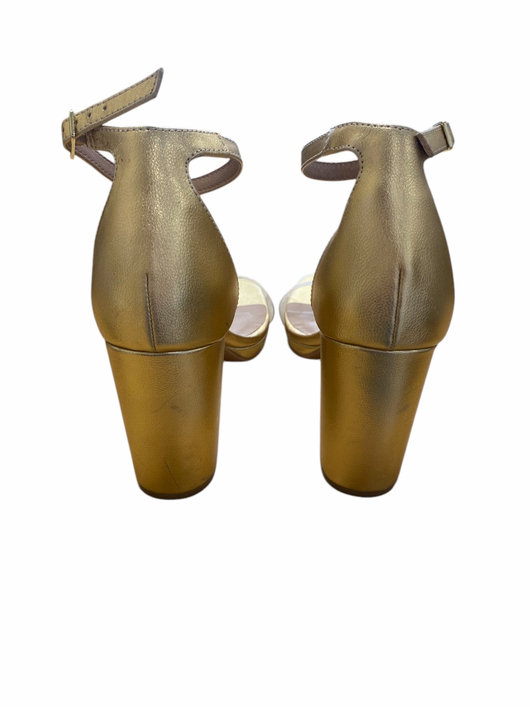 Shoes Heels Block By Chinese Laundry In Gold, Size: 8.5 New Balance 9060 Casual Shoes