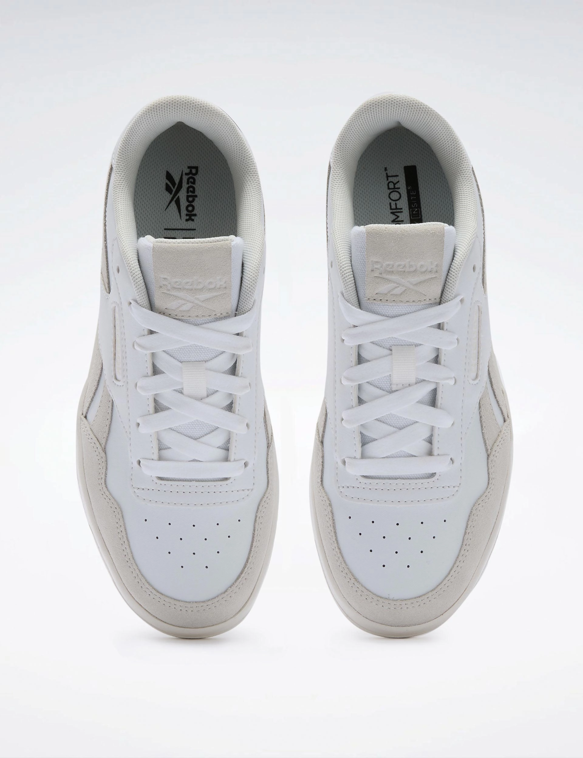 Court Advance Shoes - White/Barely Grey/Chalk Centrino Casual Shoes