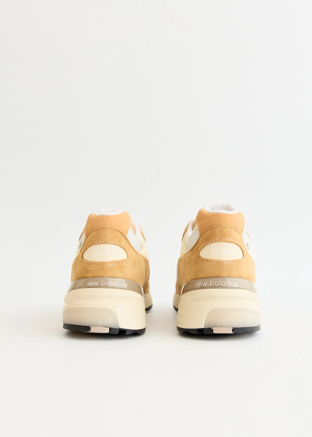 New Balance Shoes Popular MADE in USA 992 'Sweet Caramel' Sneakers