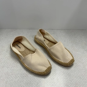 Cream Shoes Flats Soludos, Size 7 Flats Football Shoes