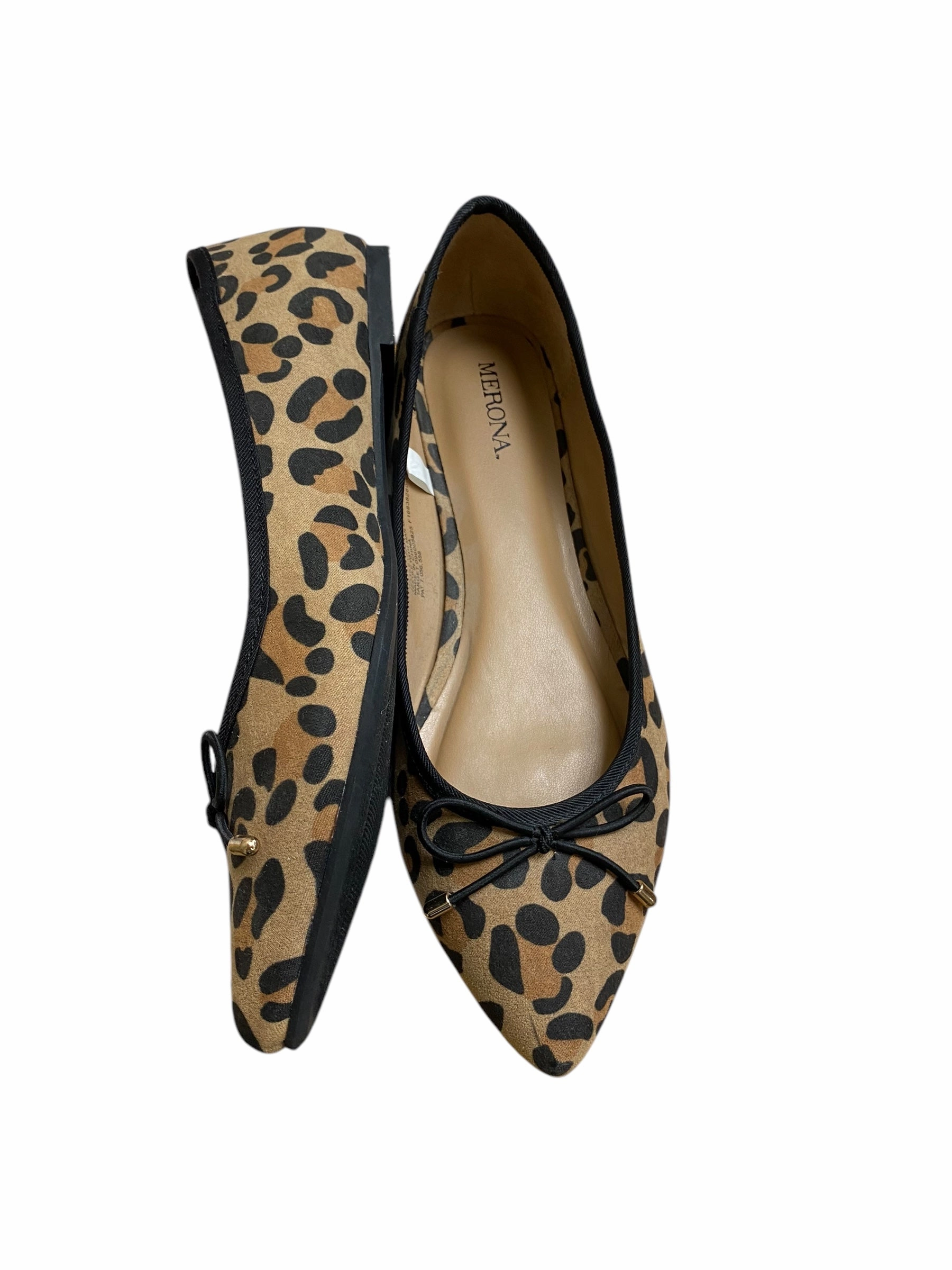 Solanz Shoes Flats Shoes Flats By Merona In Animal Print, Size: 6.5