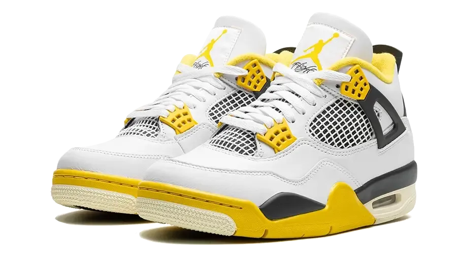 Air Jordan 4 Vivid Sulfur All Day Standing And Walking Sneakers Healthcare