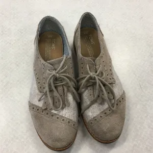 Therapeutic Shoes For Flat Feet Shoes Flats By Toms In Brown, Size: 9