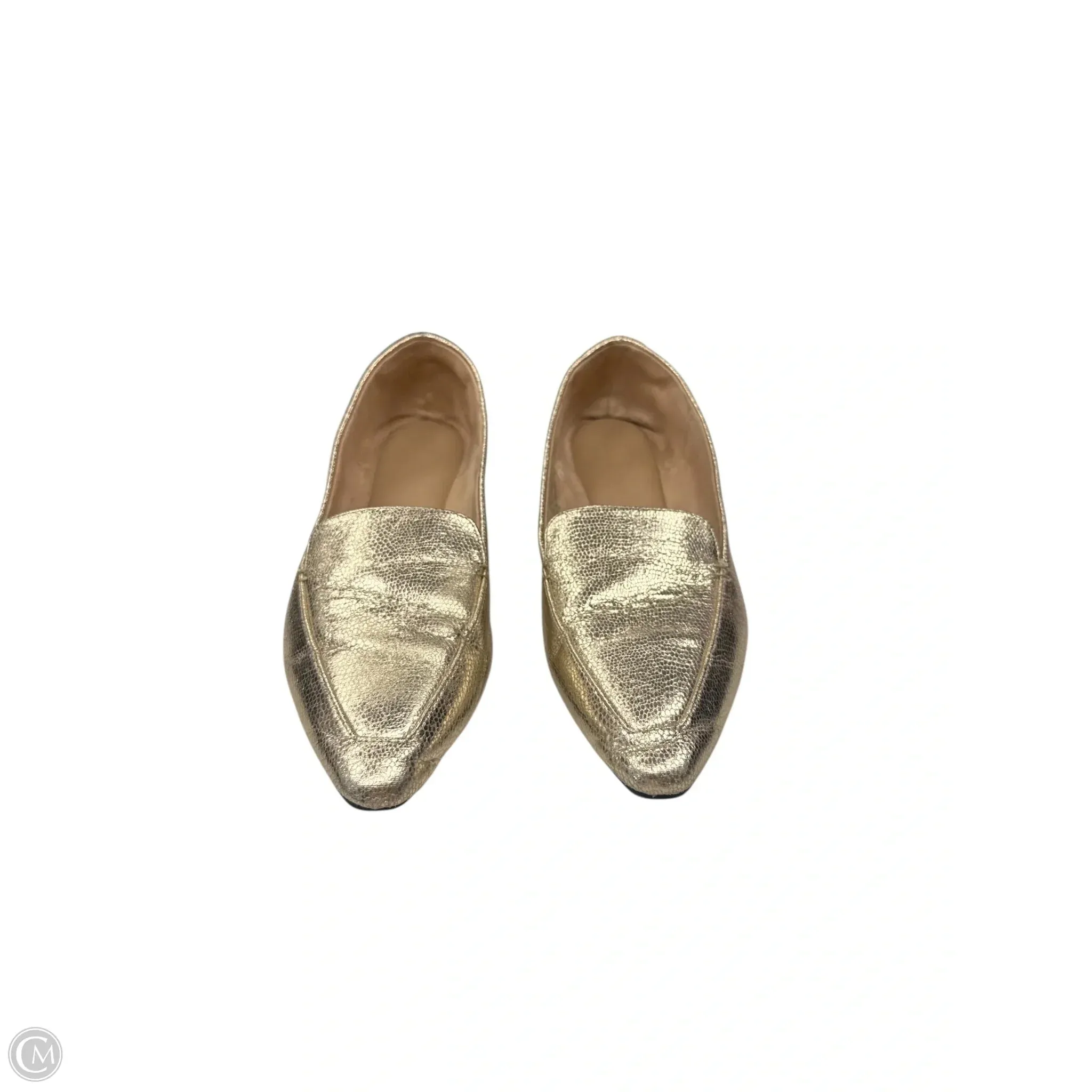 Shoes Flats By A New Day In Gold, Size: 10 Casual Shoes Wear With Leggings