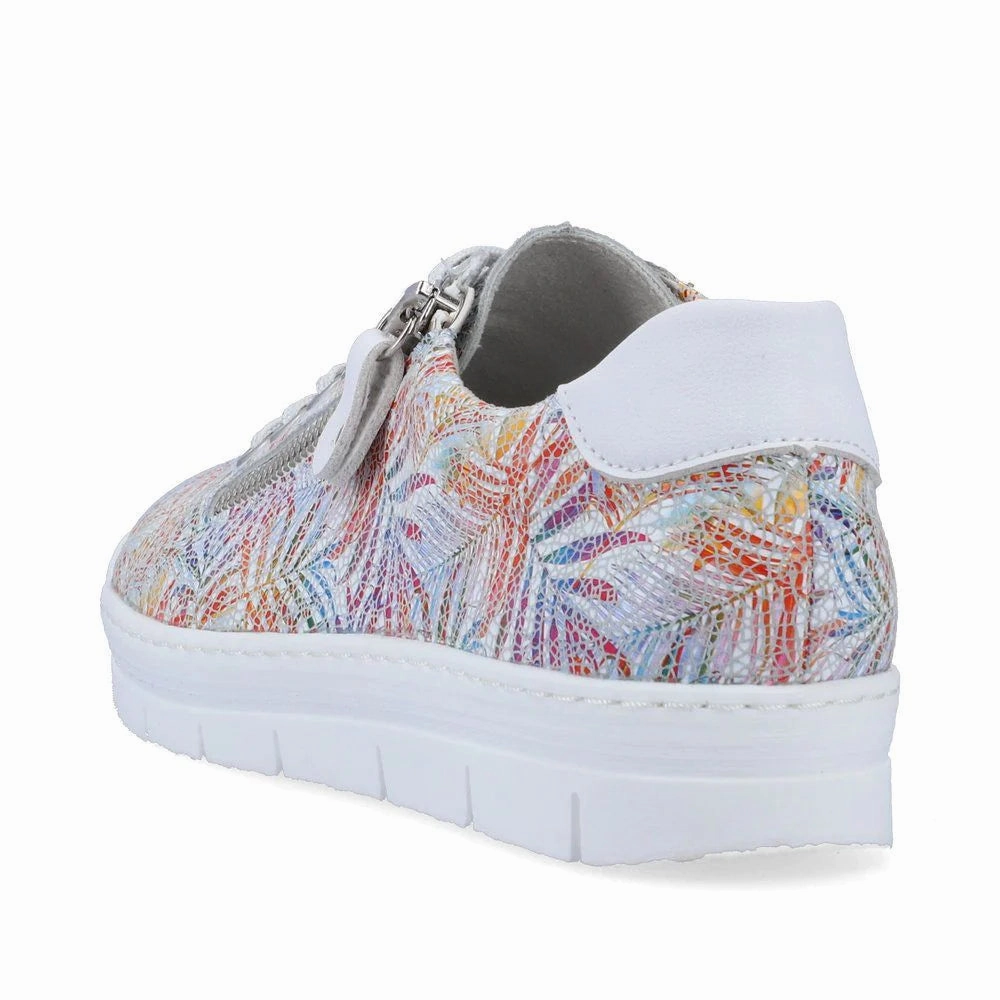 No Lace Casual Shoes D5800-88 Tropical White Sneaker