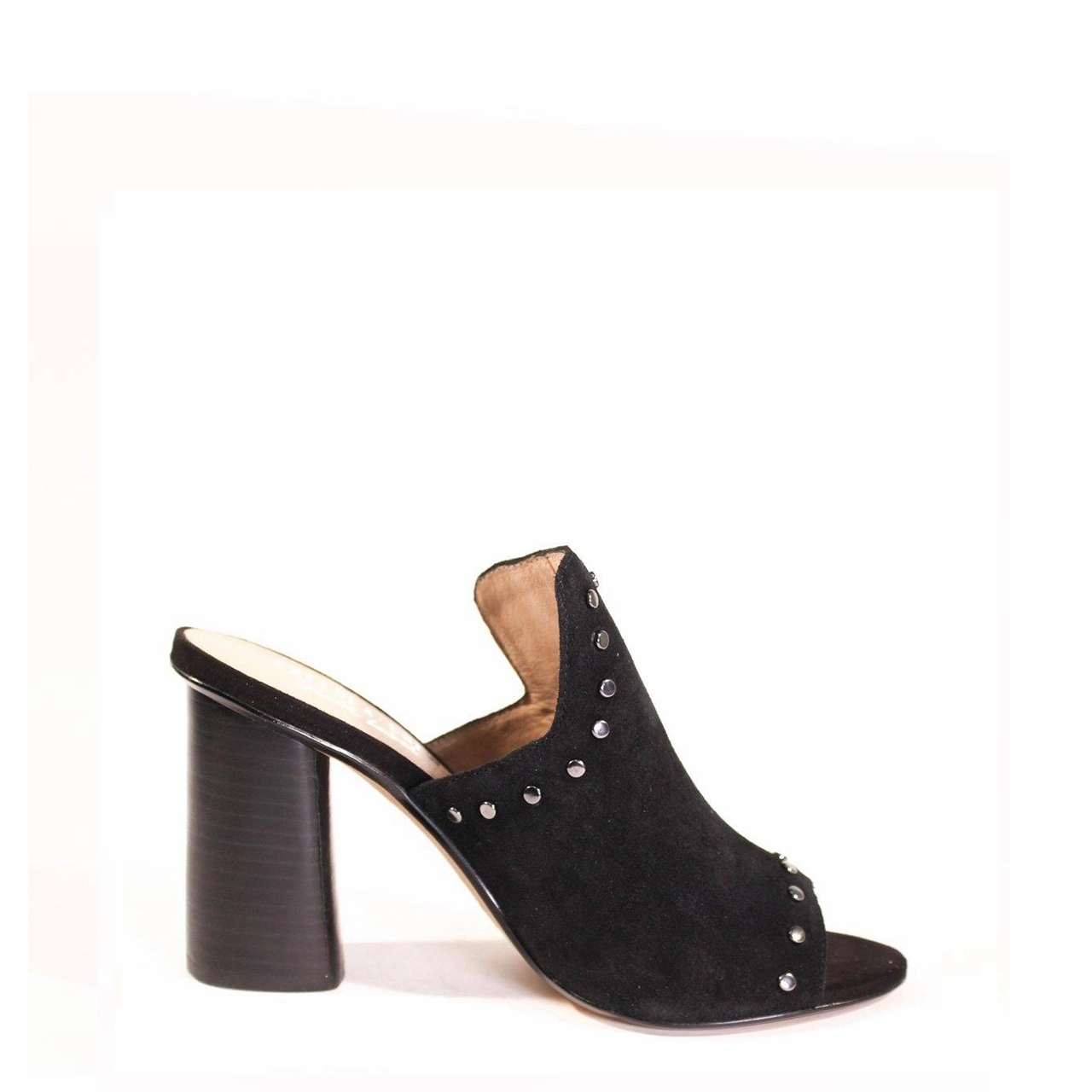 Amore Suede Mules Cake With High Heels