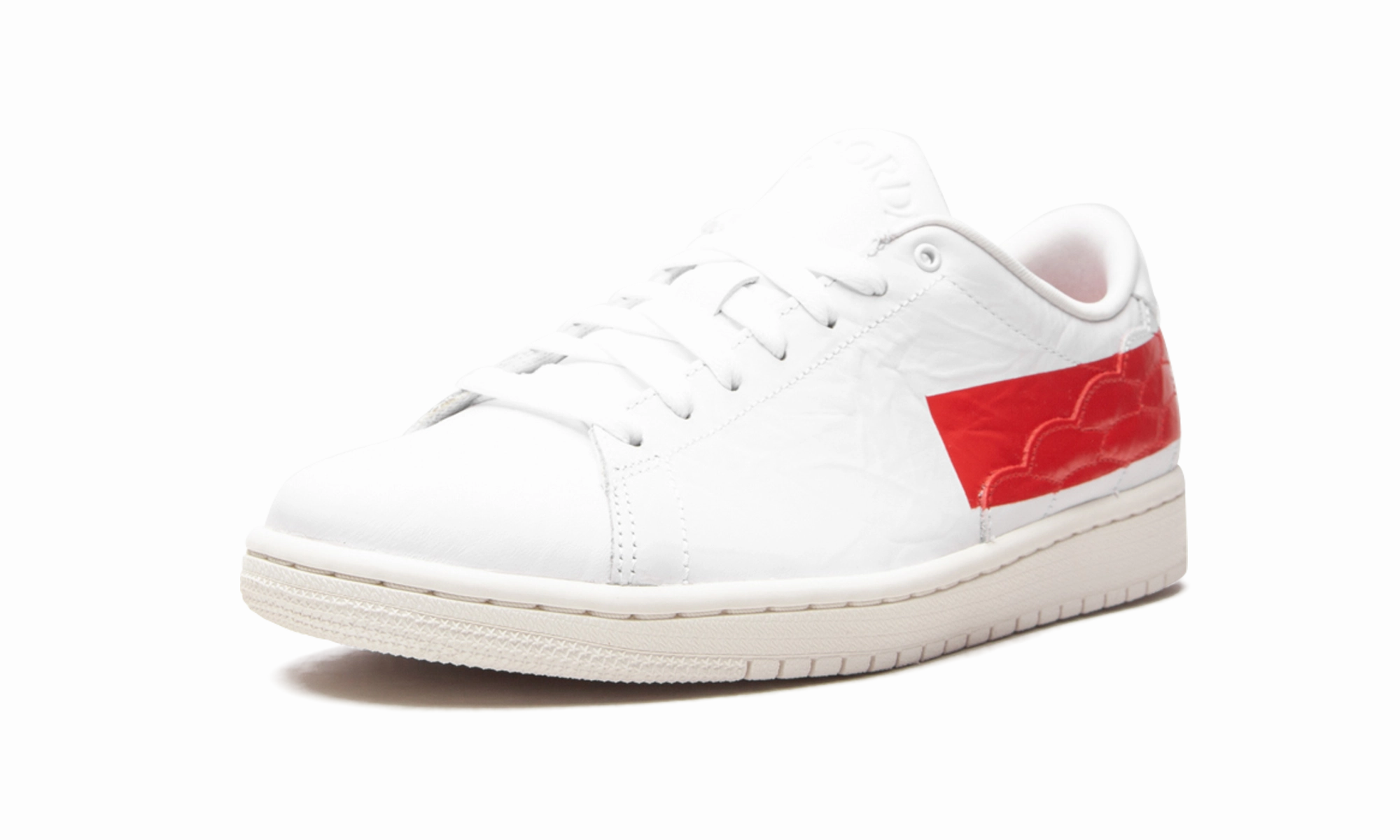 Air Jordan 1 Centre Court "University Red" Gold Sneakers