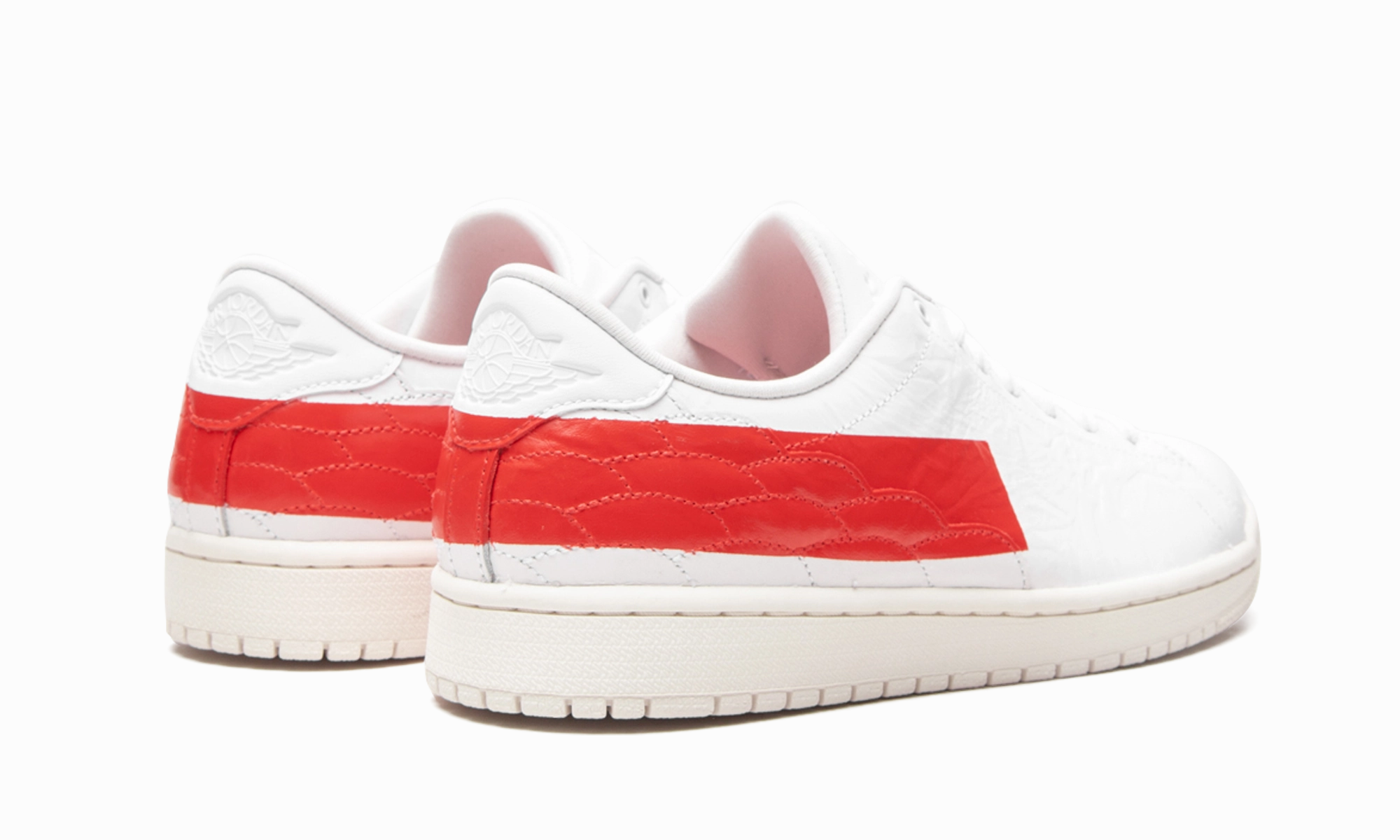 Air Jordan 1 Centre Court "University Red" Canvas Or Sneakers