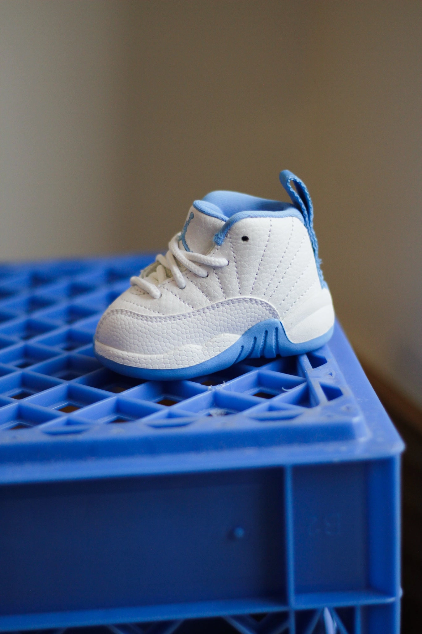 10xl Sneakers JORDAN 12 RETRO (TD) "WHITE/UNIVERSITY BLUE-METALLIC SILVER"