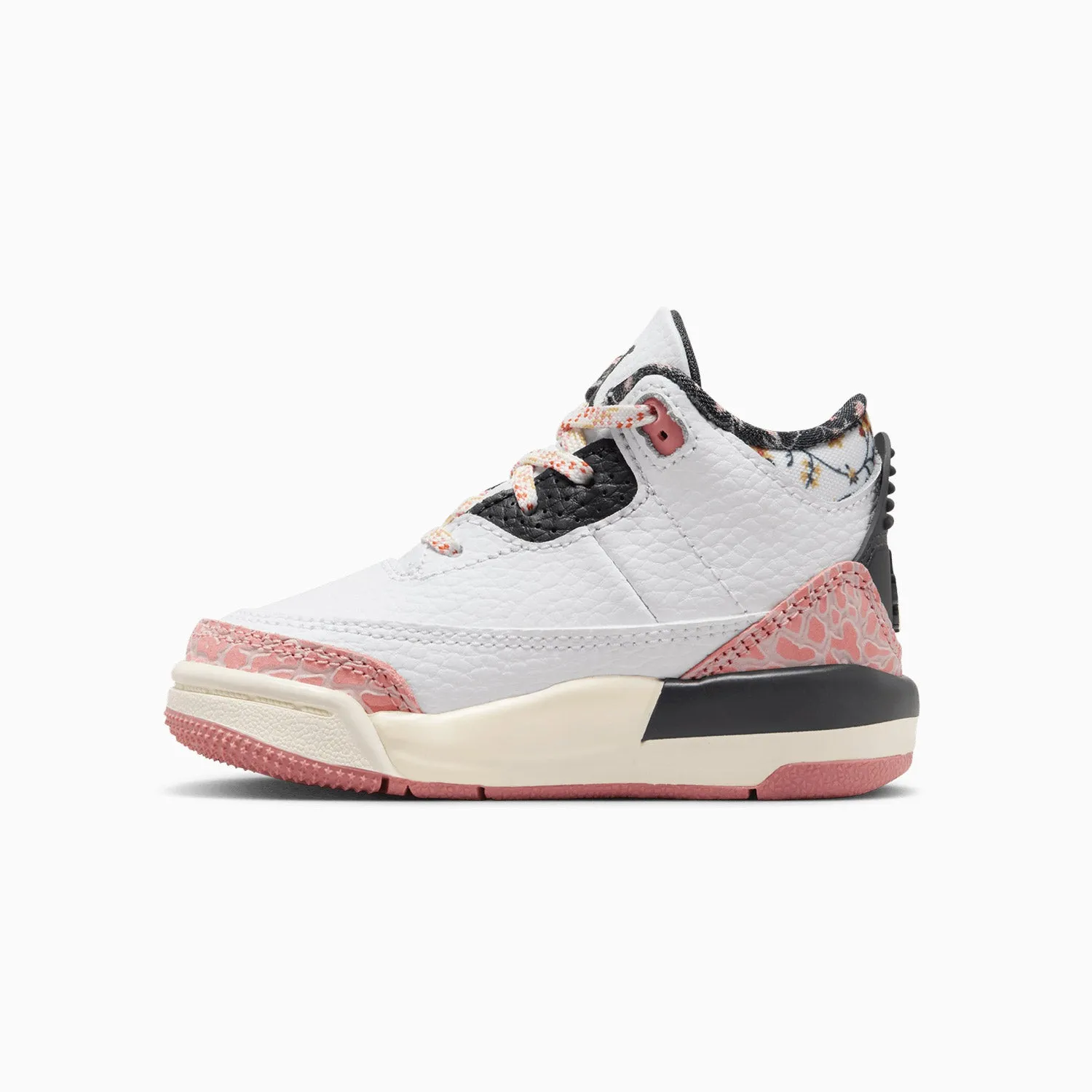 Vince Camuto Platform Sneakers Kid's Air Jordan 3 Retro "Vintage Floral" Toddlers