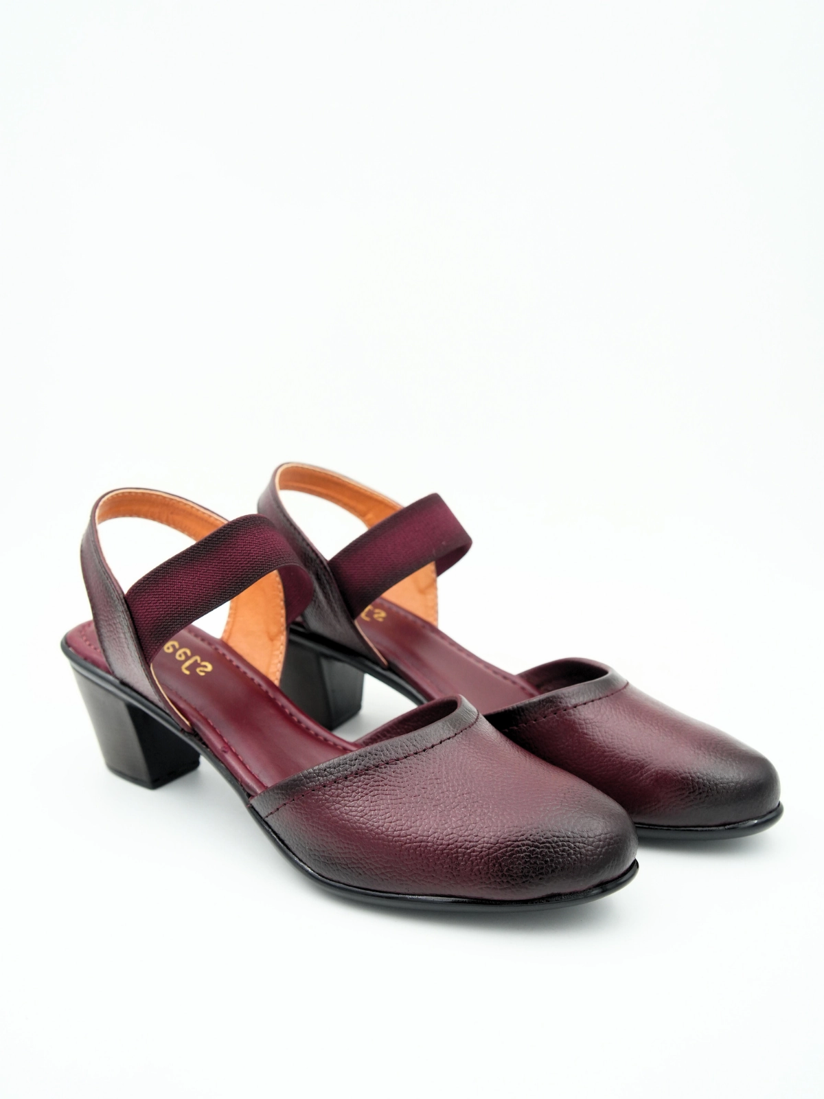 Marcia Leather Block Heel Pumps Bikinis And High Heels