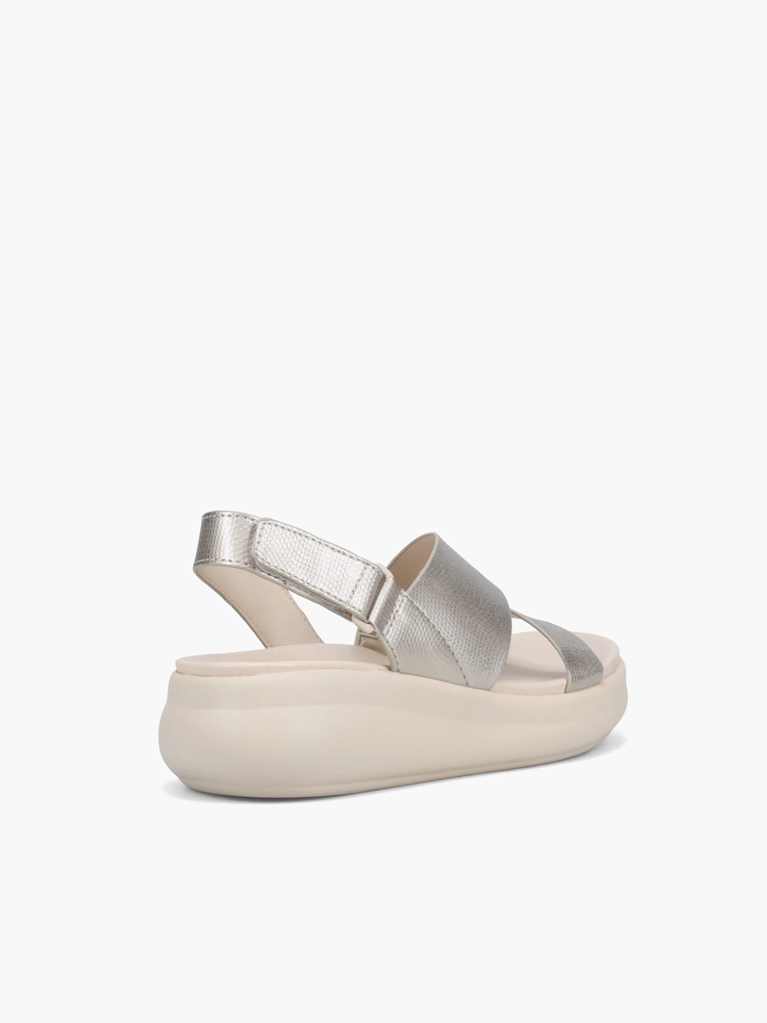 Casual Orthopedic Shoes Darby Warm Silver Leather