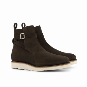 Dark Brown Suede Jodhpur Boots Call It Spring Boots