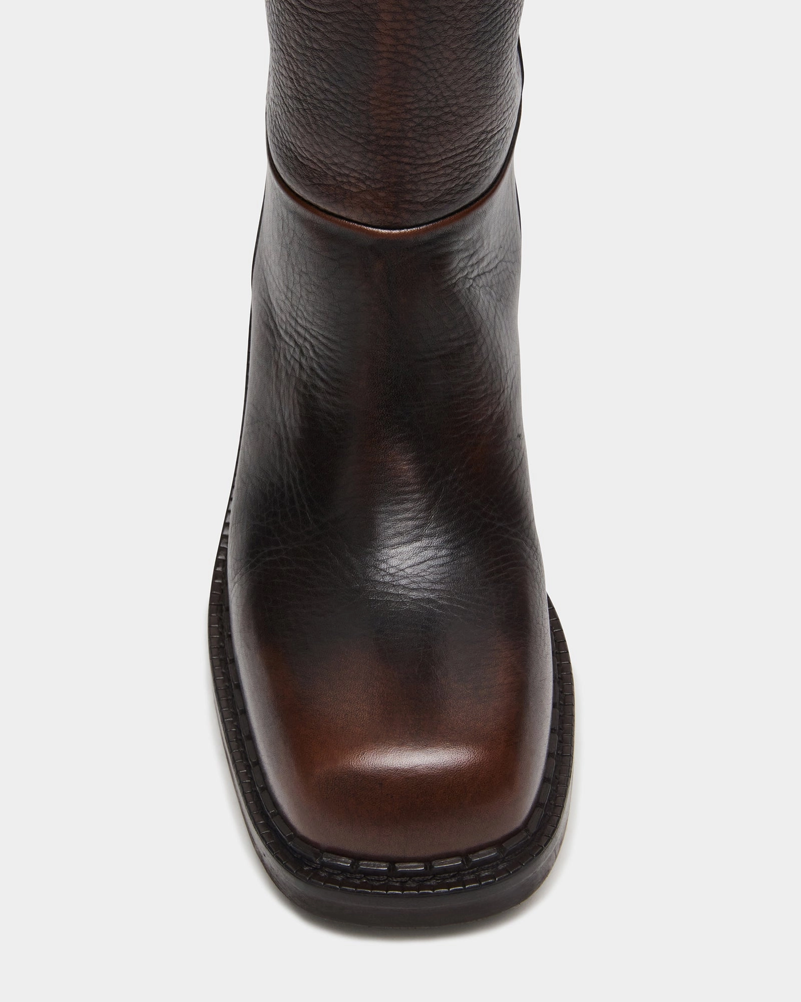 Snakeskin Ankle Boots DAVOS COGNAC LEATHER