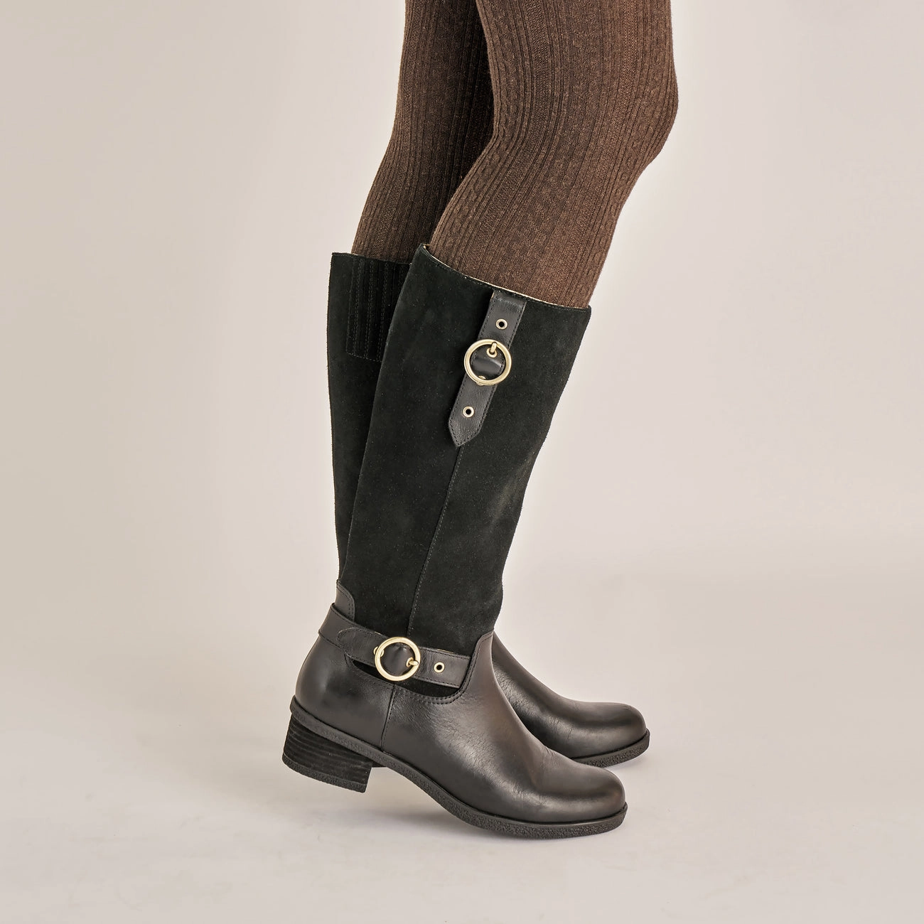 Dawn High Wedge Knee High Boots