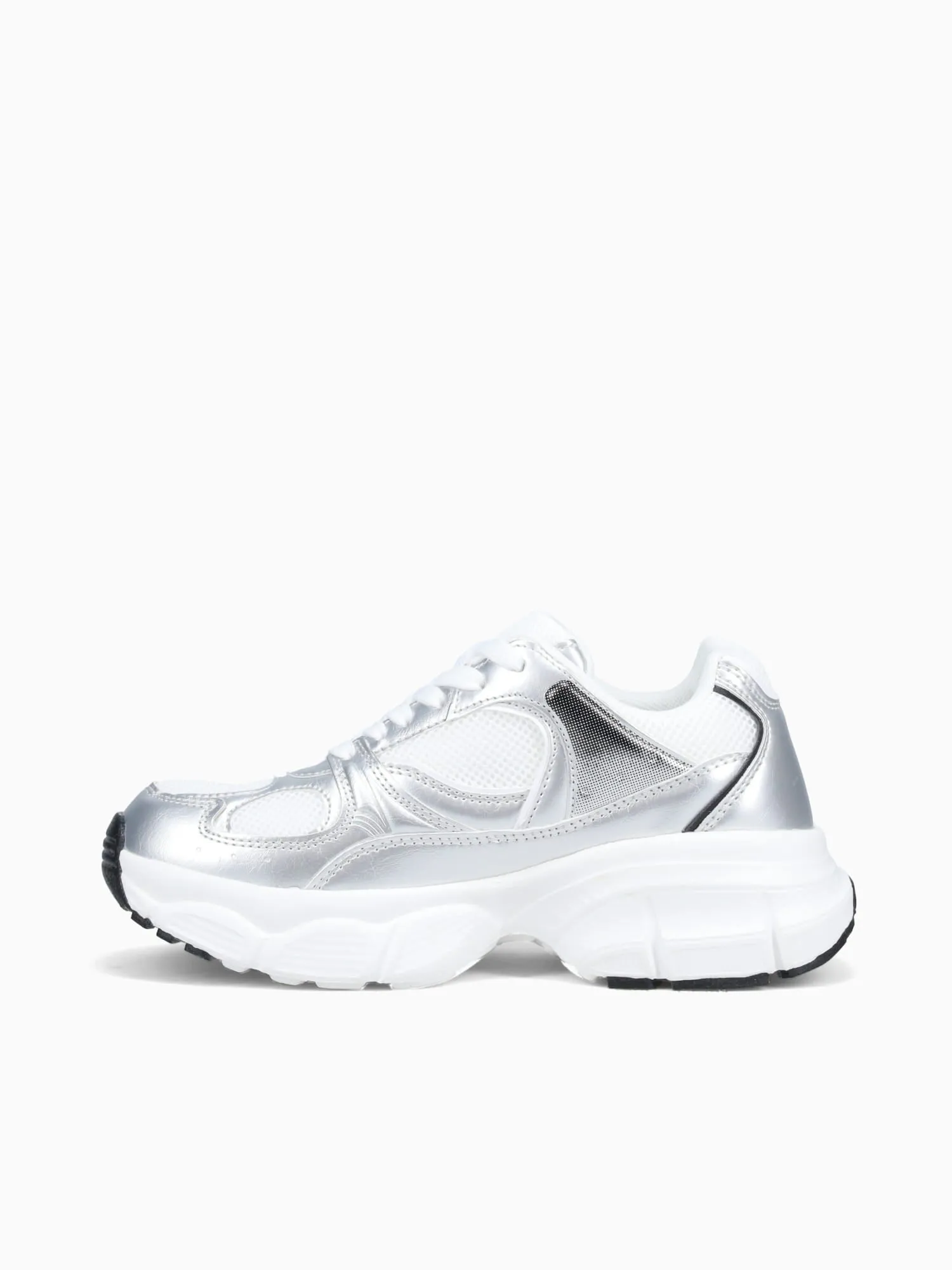 Casual Shoes With Skinny Jeans Marley Silver Metal