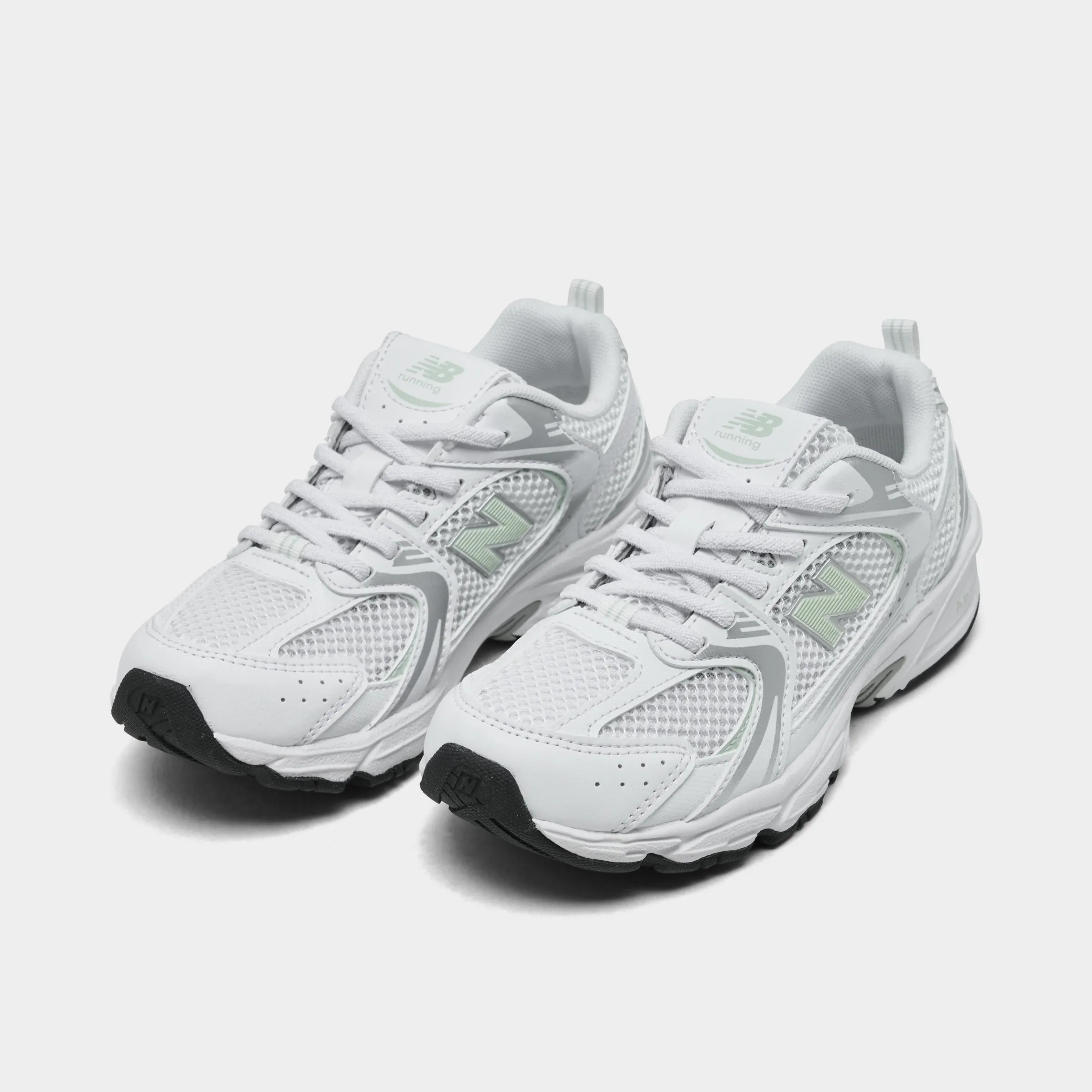 New Balance Children's 530 White / Silver 574 Burgundy New Balance