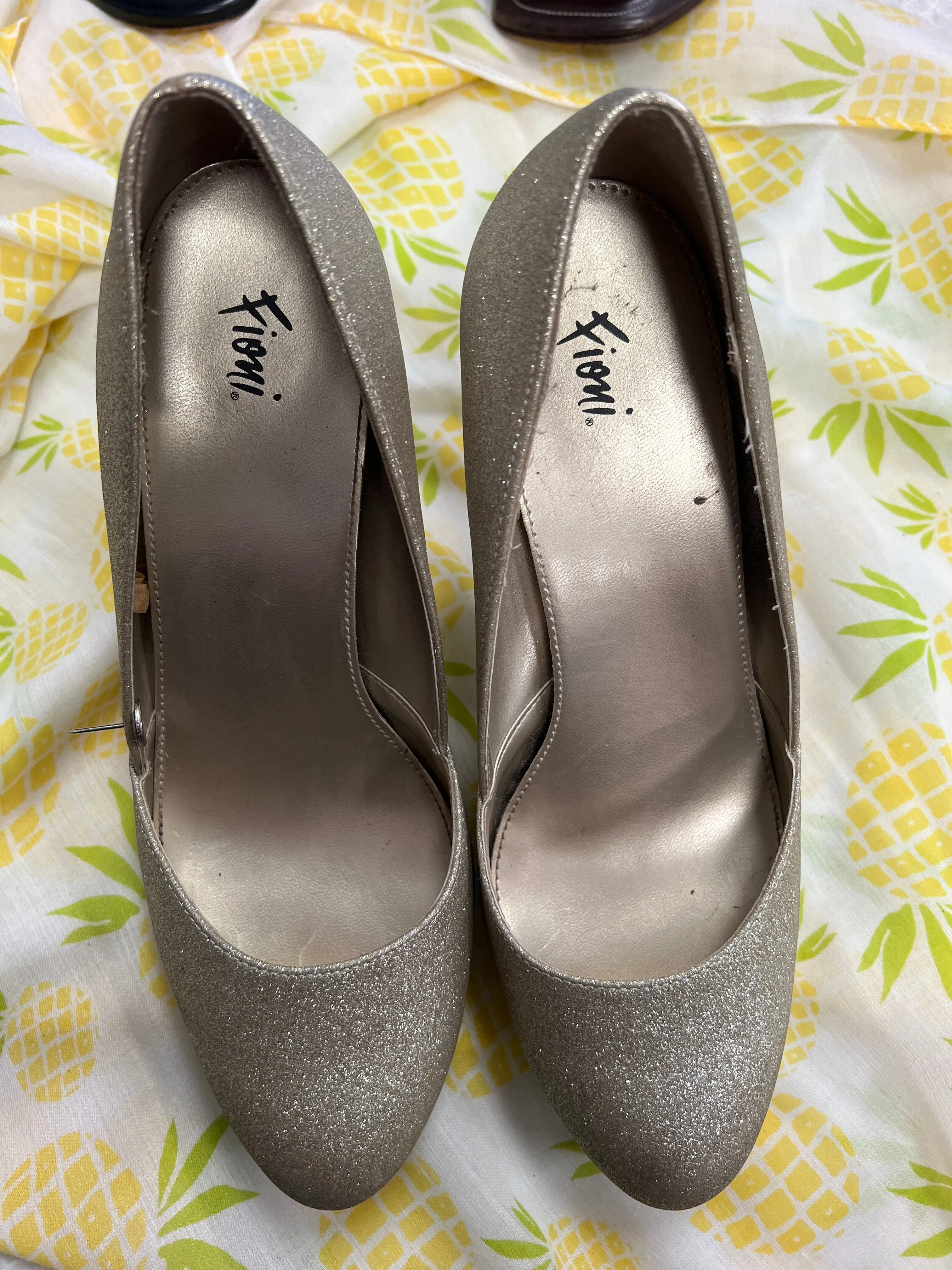 Shoes Heels Stiletto By Fioni  Size: 7.5 Casual Velcro Shoes