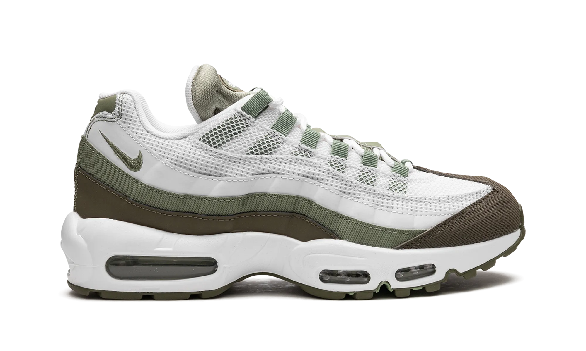 Nike Slip On Shoes No Laces Air Max 95 "Oil Green"