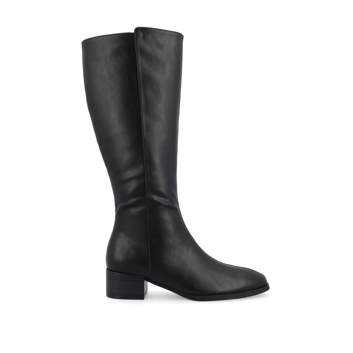 DEVRI KNEE HIGH BOOTS IN EXTRA WIDE CALF Steel Toe Rubber Boots