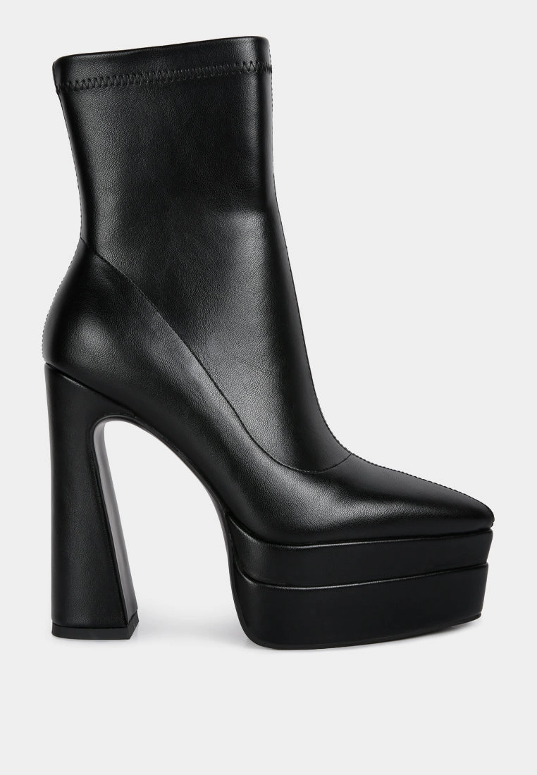 dextra high platform ankle boots Sonora Boots