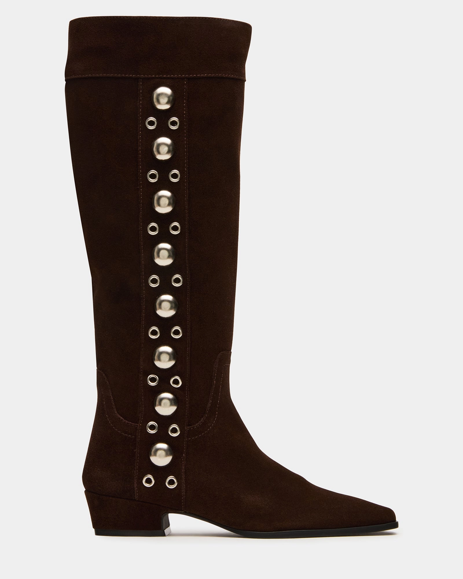 Business Casual With Cowboy Boots DINGO BROWN SUEDE STUDS