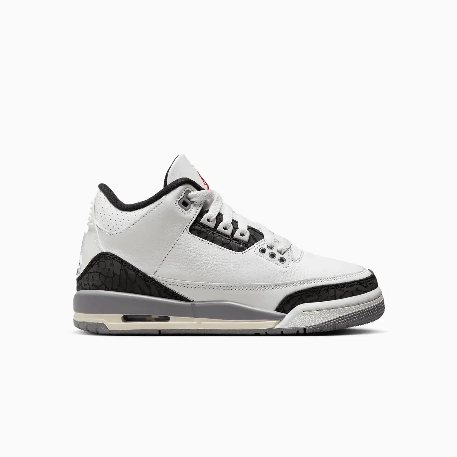 Kid's Air Jordan 3 Retro "Cement Grey" Grade School Sneakers In Style