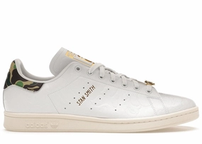 Torsion Shoes Adidas Adidas Stan Smith Bape 30Th Anniversary White