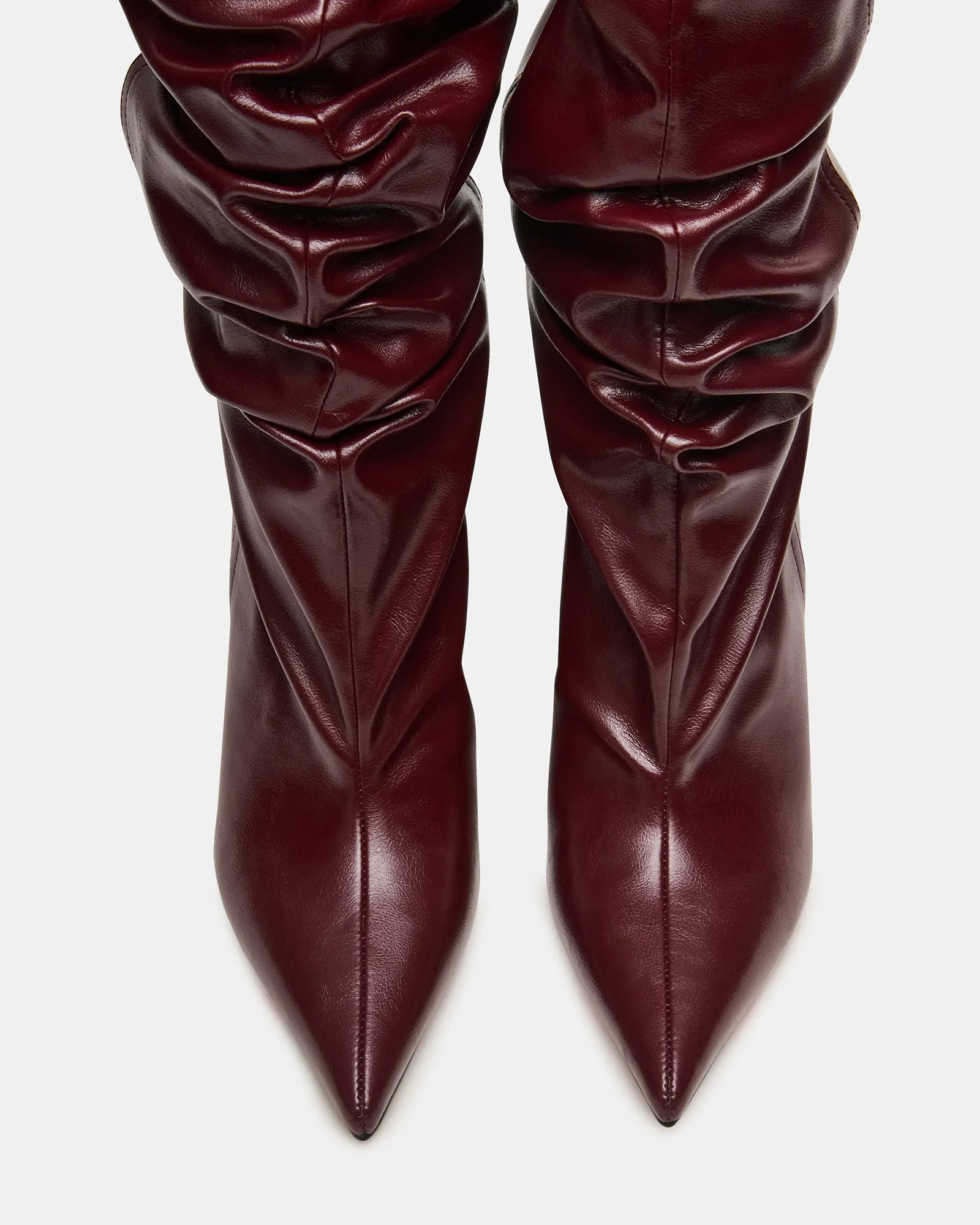 DISTORTION BURGUNDY Double B Boots