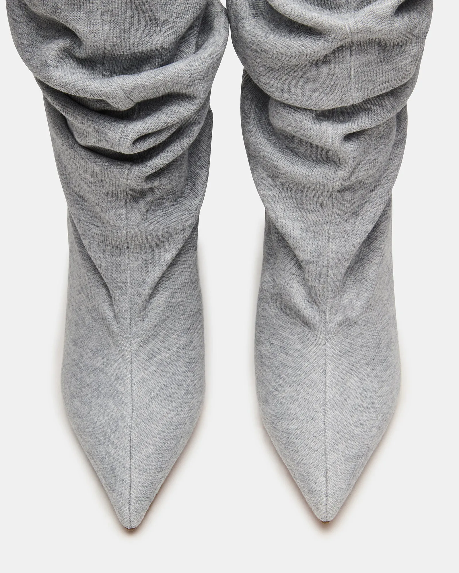 DISTORTION GREY FABRIC Teal Cowboy Boots