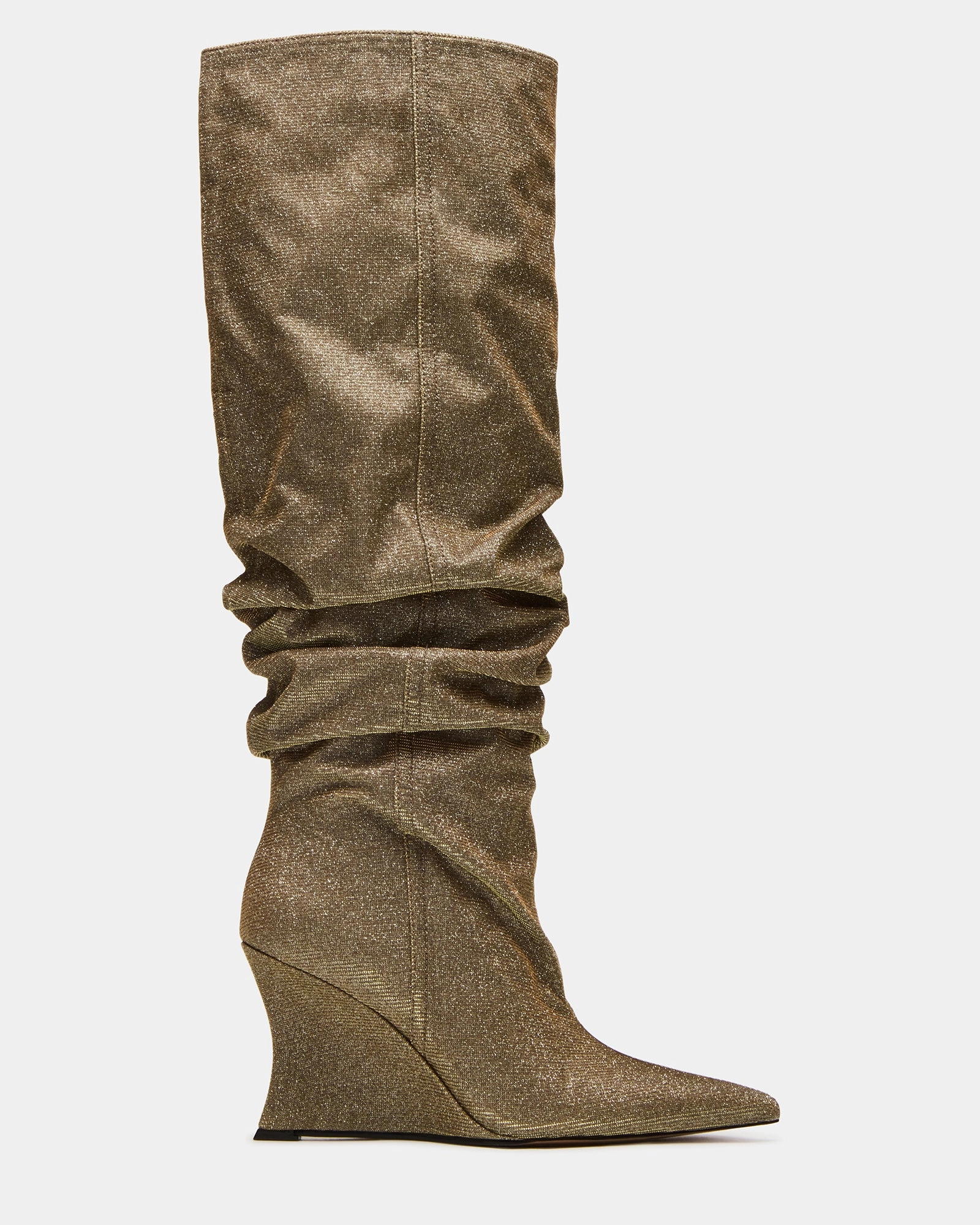 Lace Up Roper Boots DISTORTION GOLD GLITTER