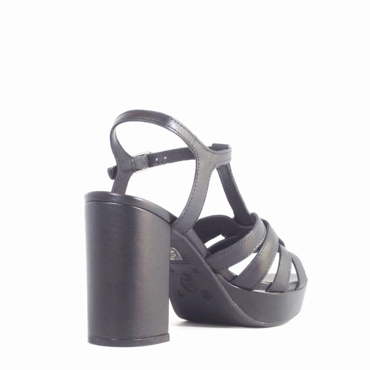 Crossed Legs High Heels Dolce T-Strap Platform Heels