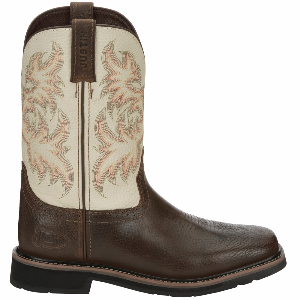 Wedge Boots With Fold Over Driller 11 Inch Work Boots