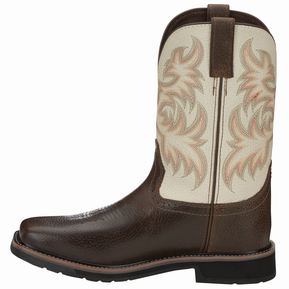 Driller 11 Inch Work Boots Wide Mid Calf Boots