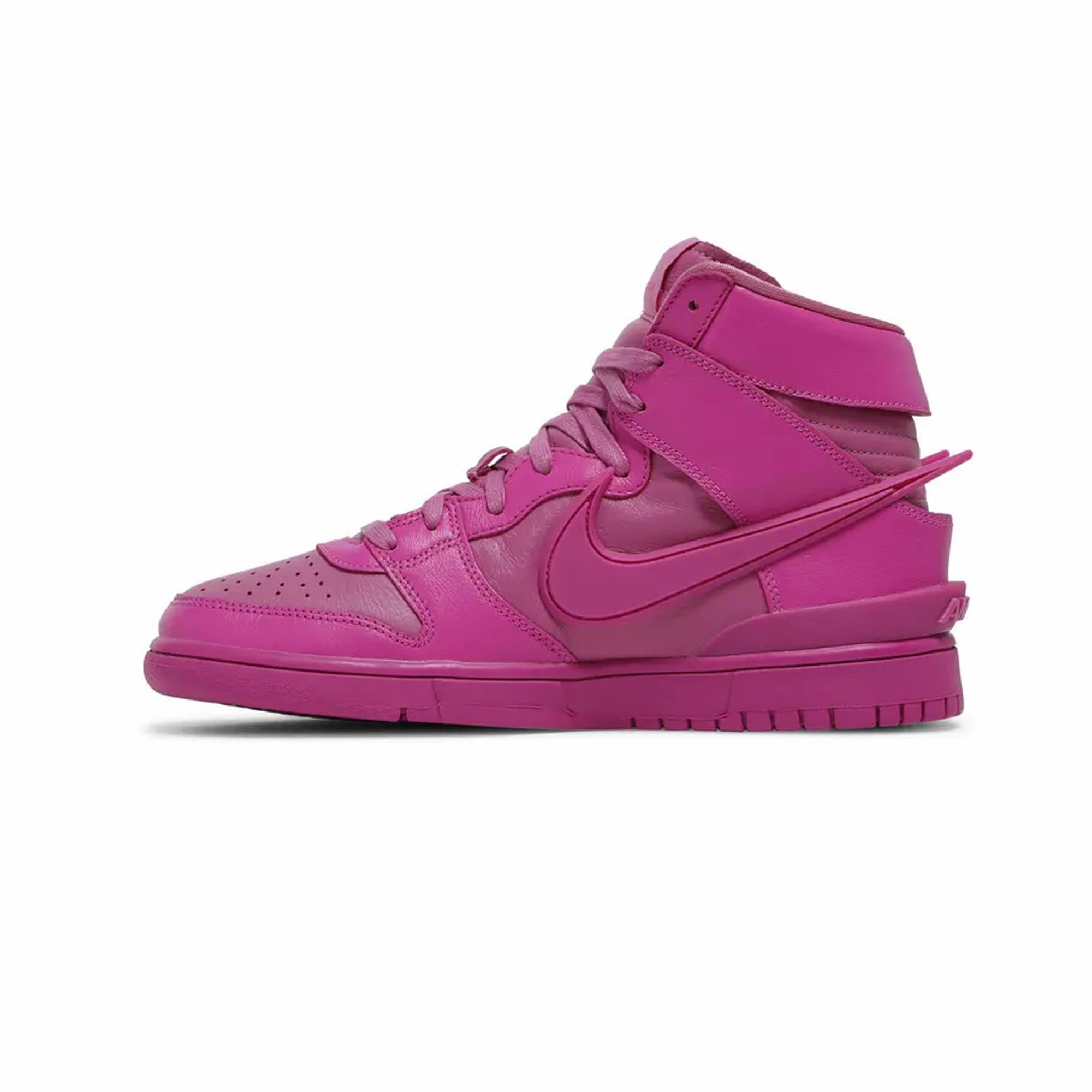 Dunk High x Ambush 'Active Fuchsia' Yellow Nike Shoes