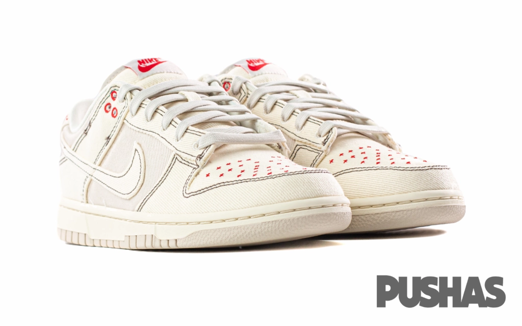 Dunk Low 'Light Orewood Brown Sashiko' (2023) Ga Bulldogs Nike Shoes