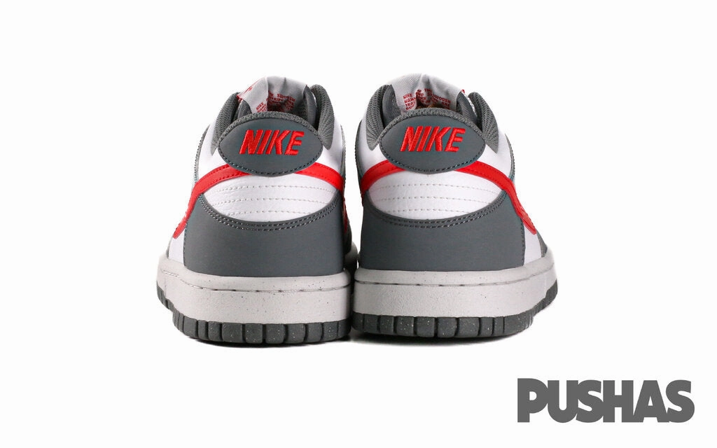 Nike Cleats Shoes Dunk Low Next Nature 'Smoke Grey Light Crimson' GS (2022)