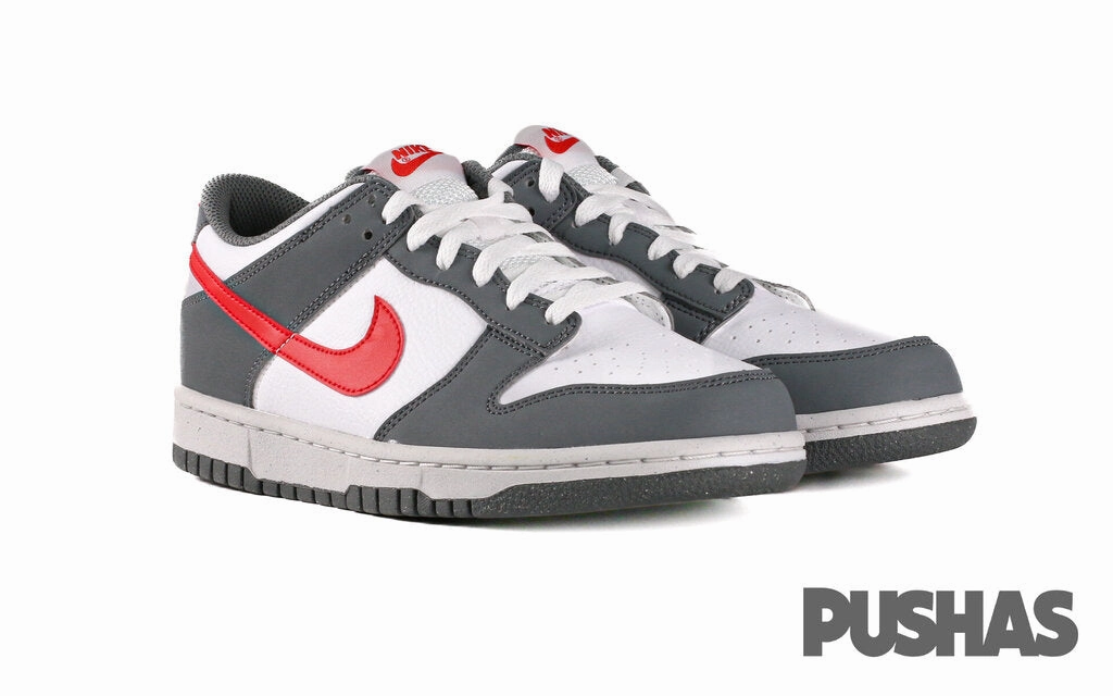 Dunk Low Next Nature 'Smoke Grey Light Crimson' GS (2022) Best Nike Basketball Shoes Of All Time