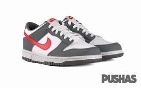 Dunk Low Next Nature 'Smoke Grey Light Crimson' GS (2022) Nike Indoor Soccer Turf Shoes