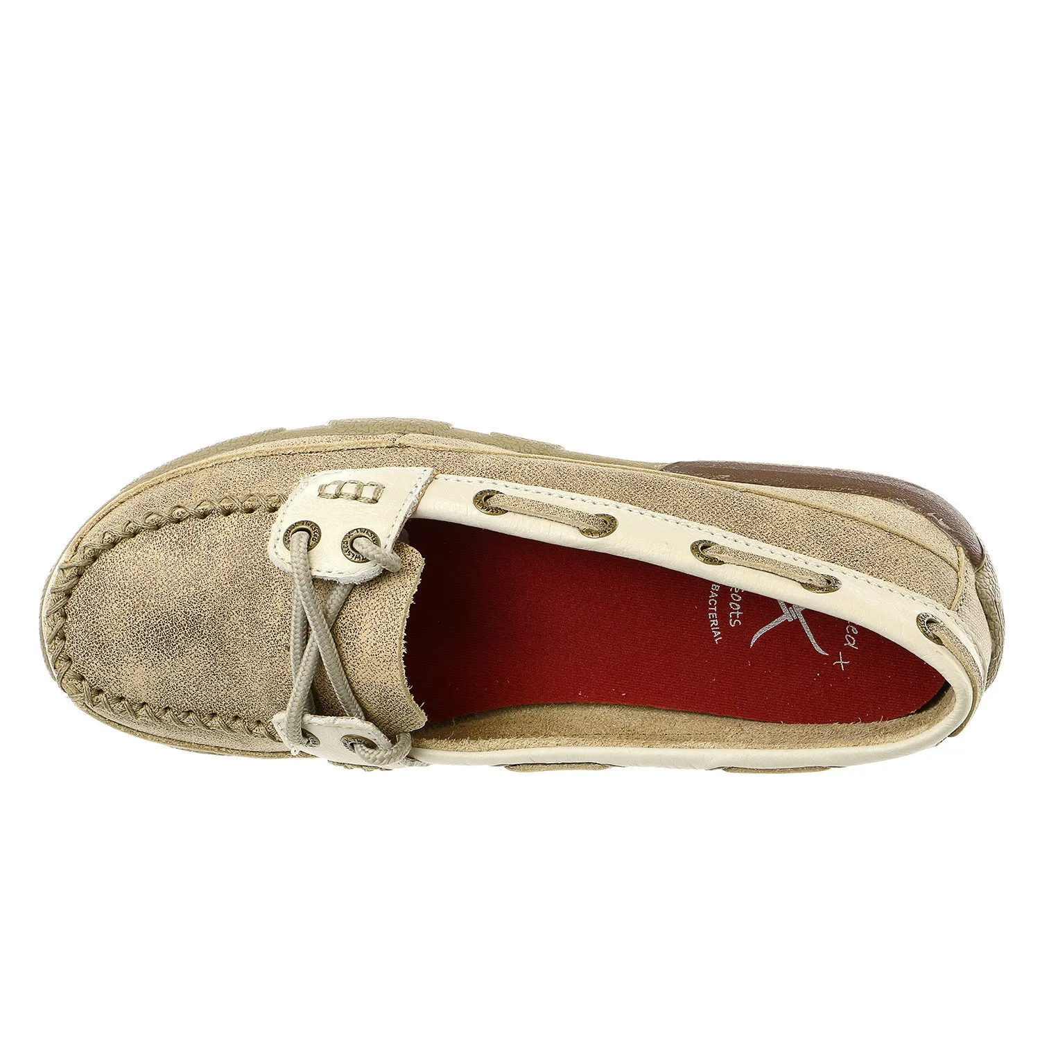Camper Shoes Casual Twisted X Driving Moccasin Toe Casual Boat Shoes - Womens