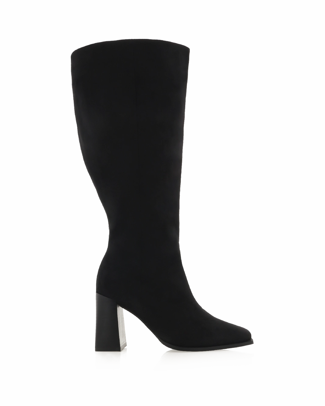 CASTON EXTENDED CURVE - BLACK SUEDE Lucky Brand Boots