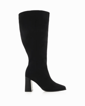 Top Walking Boots CASTON EXTENDED CURVE - BLACK SUEDE