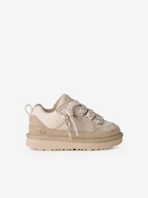 UGG Kids Lo Lowmel Trainers in Ivory Best Casual Shoes Over 50