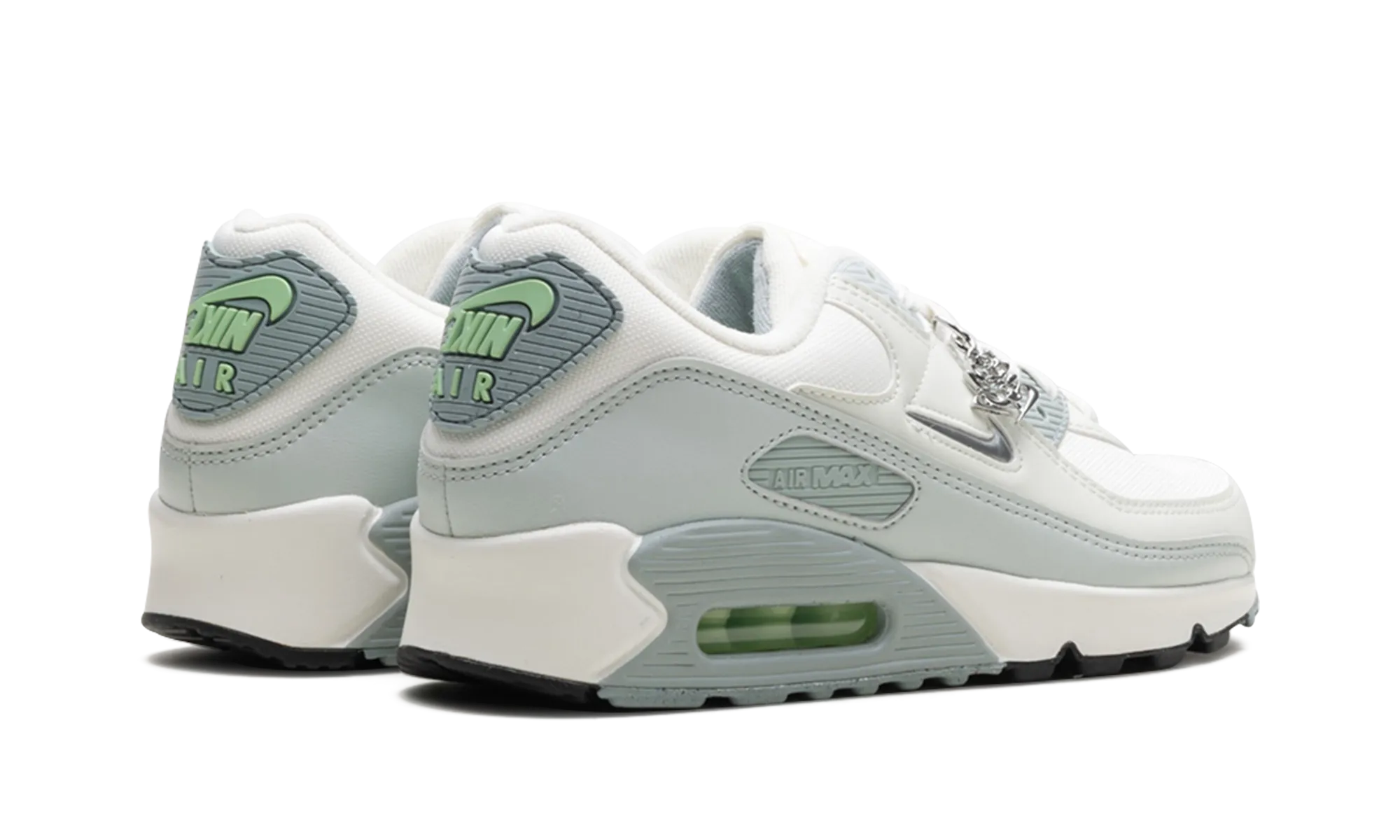 Nike Kobe Tennis Shoes Air Max 90 WMNS "Silver"