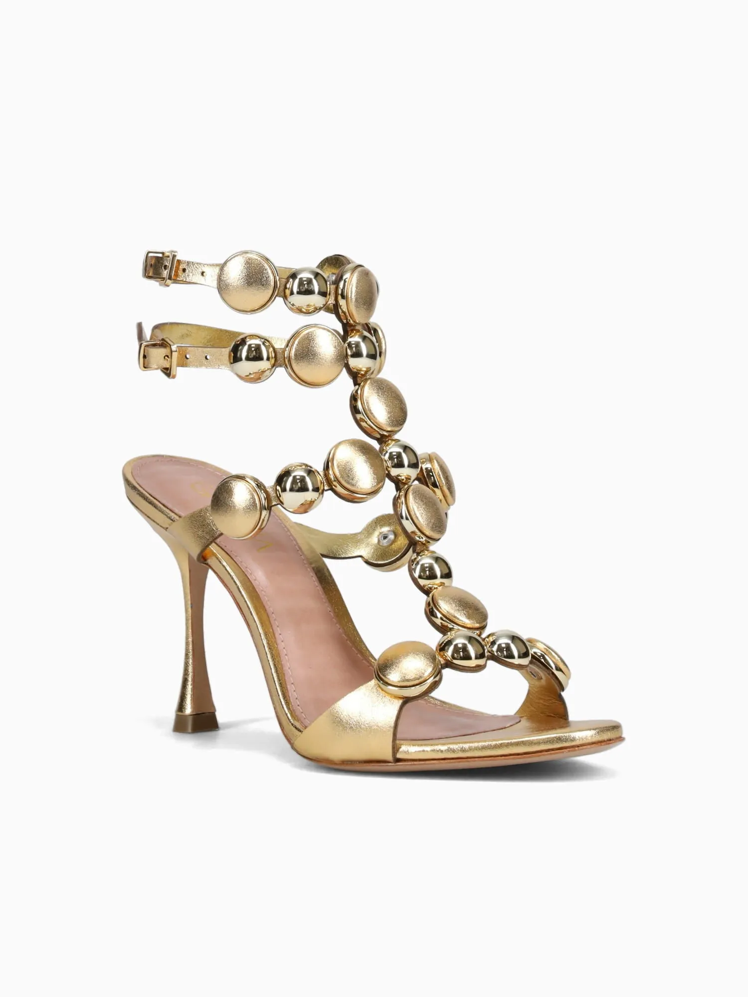 Rybakina Gold Cristal Casual White