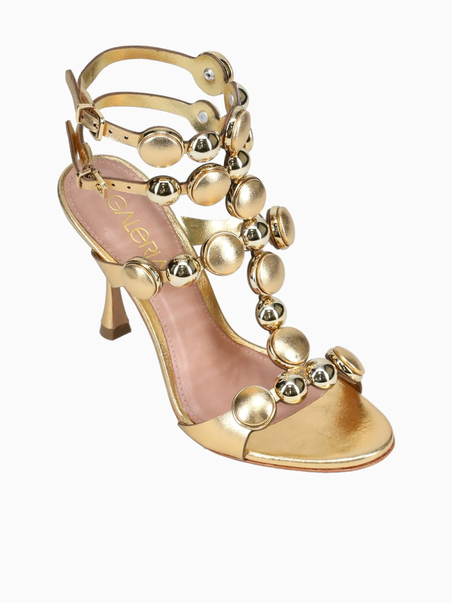 Casual And Dress Shoes Rybakina Gold Cristal