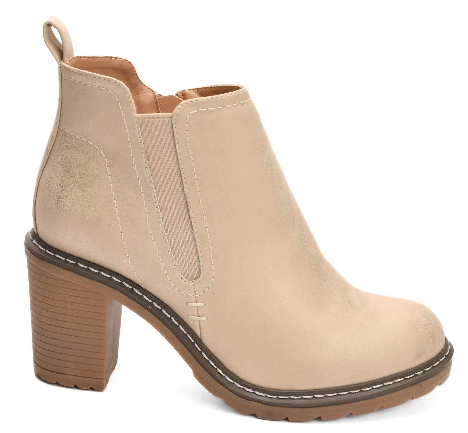 Women's Bite Me Bootie In Gold Boots Cross Country Ski