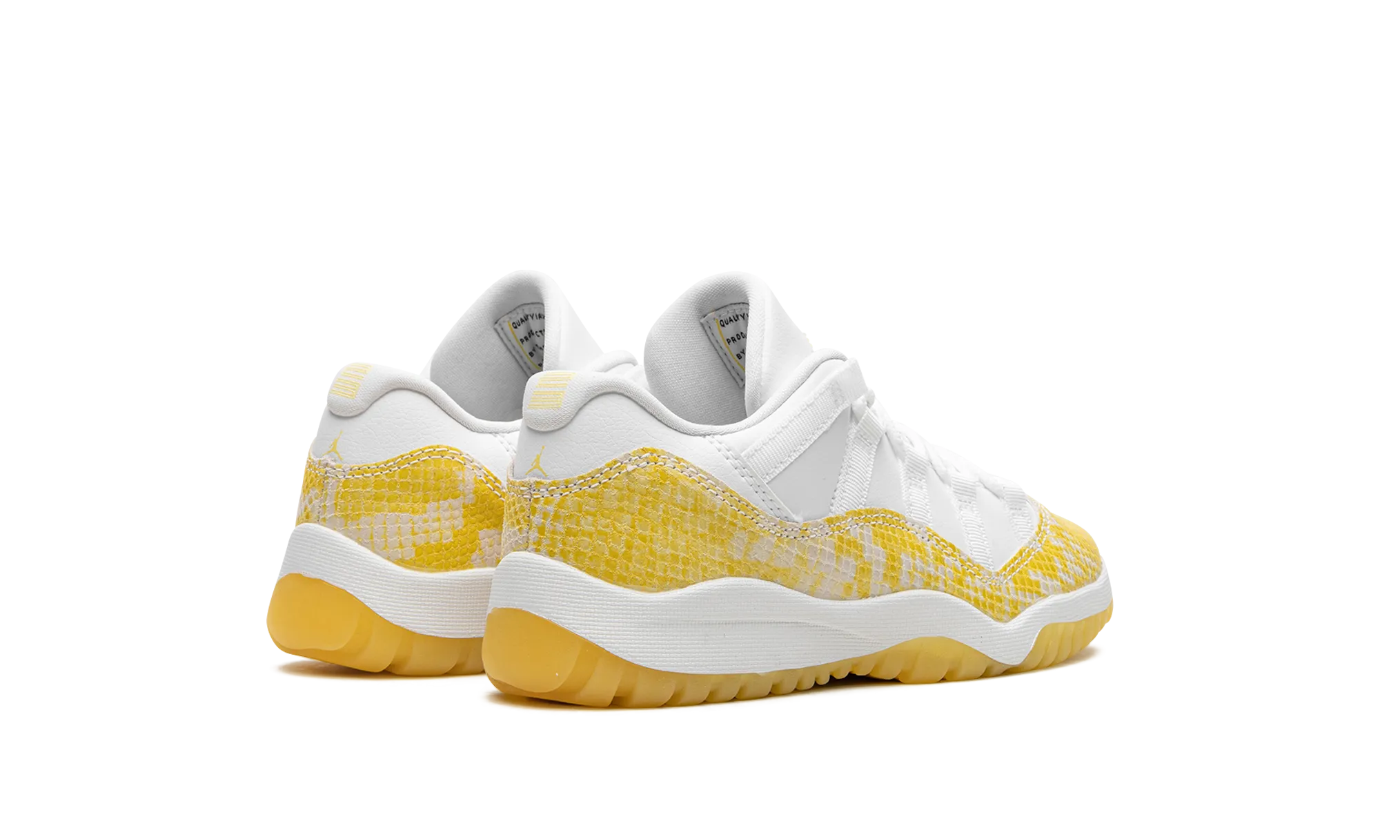 Sneakers Wedding Air Jordan 11 Low PS "Yellow Snakeskin"