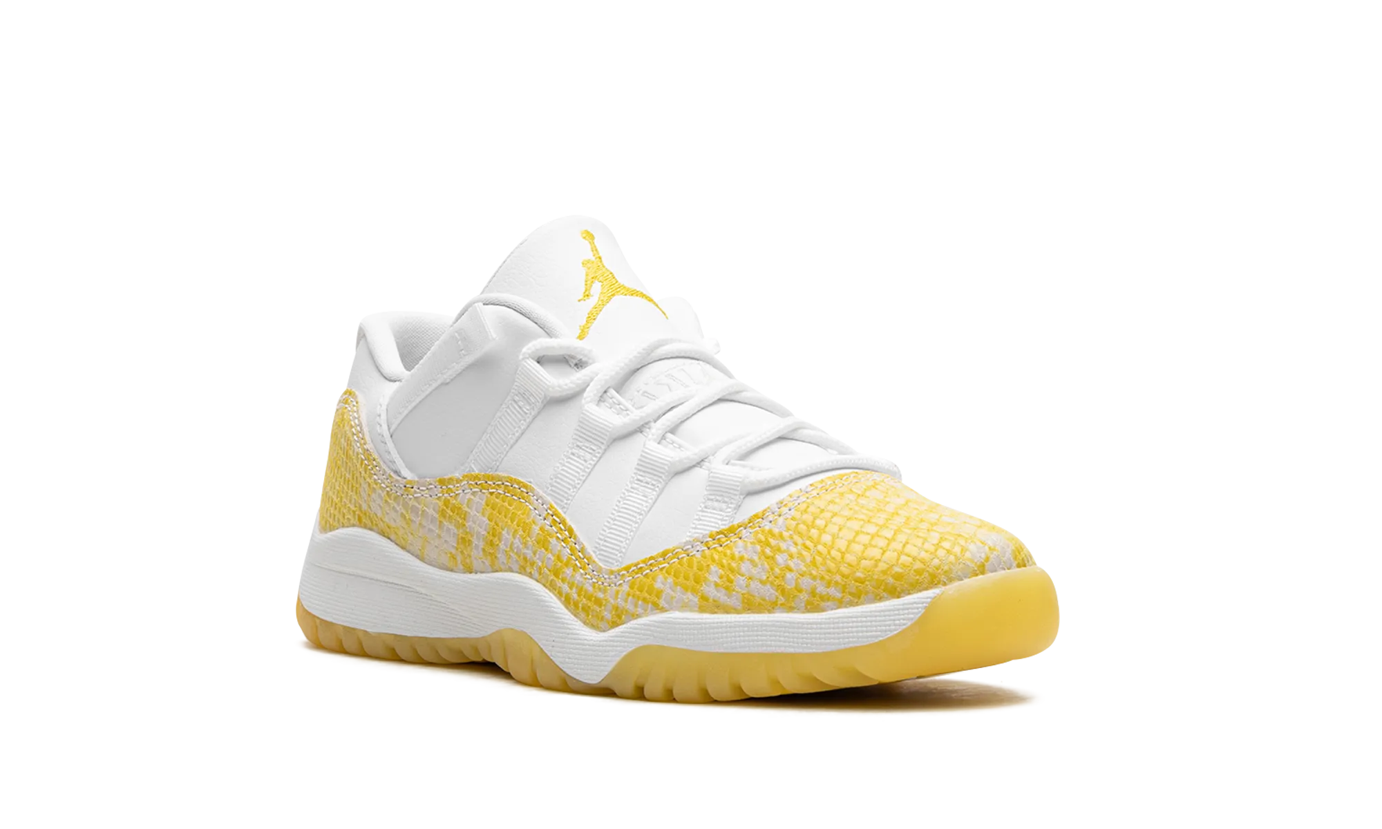 Air Jordan 11 Low PS "Yellow Snakeskin" Best Walking Sneakers For Wide Feet