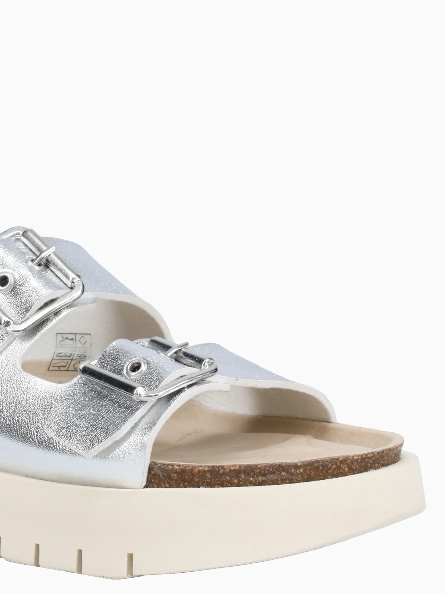 Felina Silver Shiny Originals Ozweego Casual